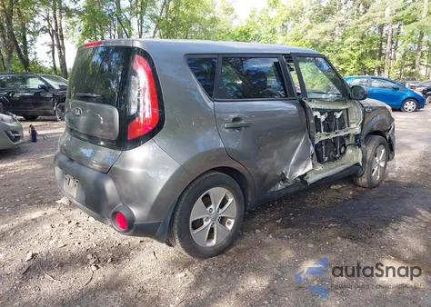 2016 Kia Soul из США, поврежденный, VIN KNDJN2A23G7330234